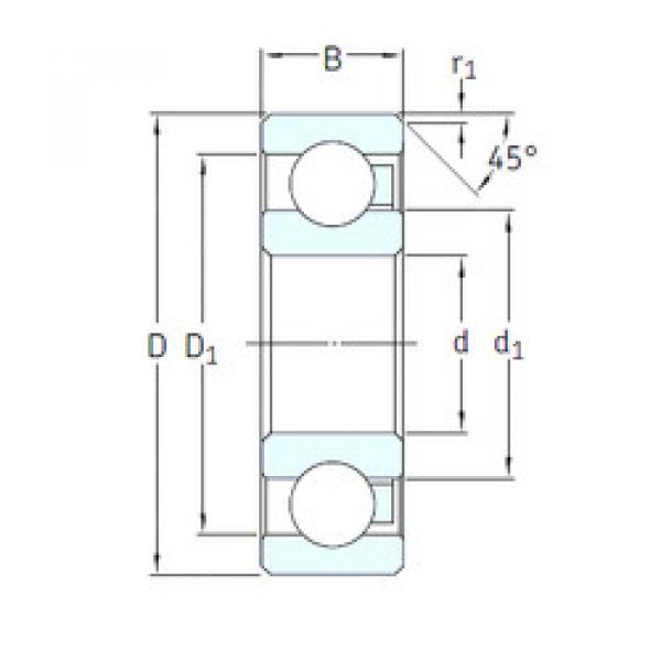 Bantalan 6202/HR22T2 SKF #1 image