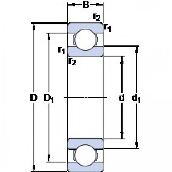 Bantalan 16009 SKF #1 image