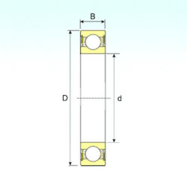 Bantalan 6008-2RS ISB #1 image