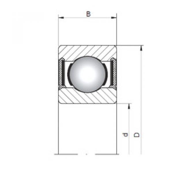 Bantalan 60/2,5-2RS ISO #1 image