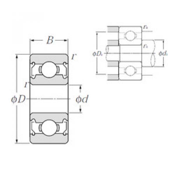 Bantalan R168AZZ NTN #1 image