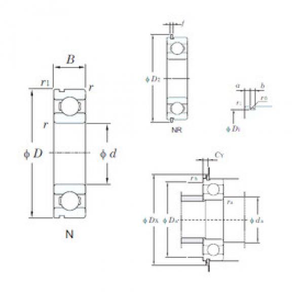 Bantalan 6017N KOYO #1 image