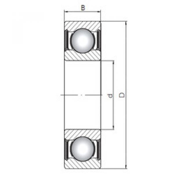 Bantalan 6006-2RS CX #1 image