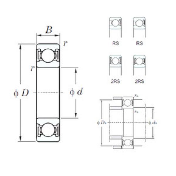 Bantalan 6905-2RS KOYO #1 image