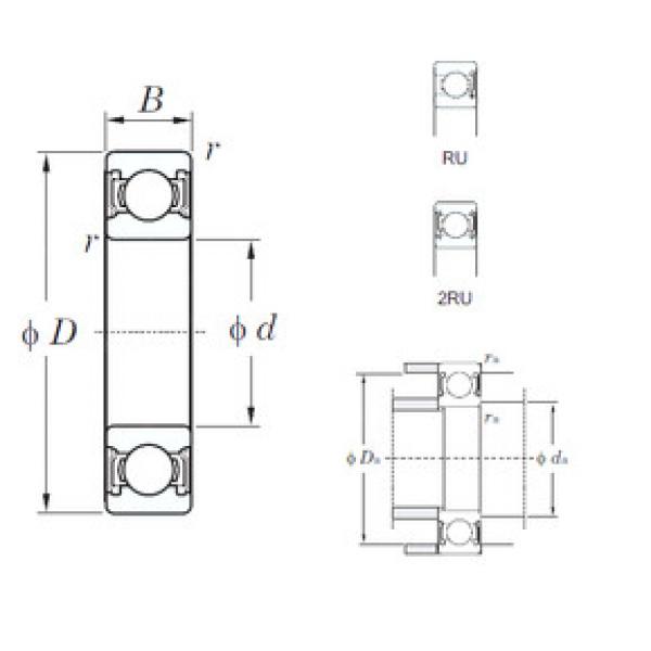 Bantalan 6005-2RU KOYO #1 image