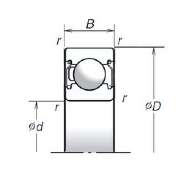 Bantalan 6307T1XZZ NSK #1 image