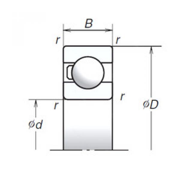 Bantalan 6203T1X NSK #1 image