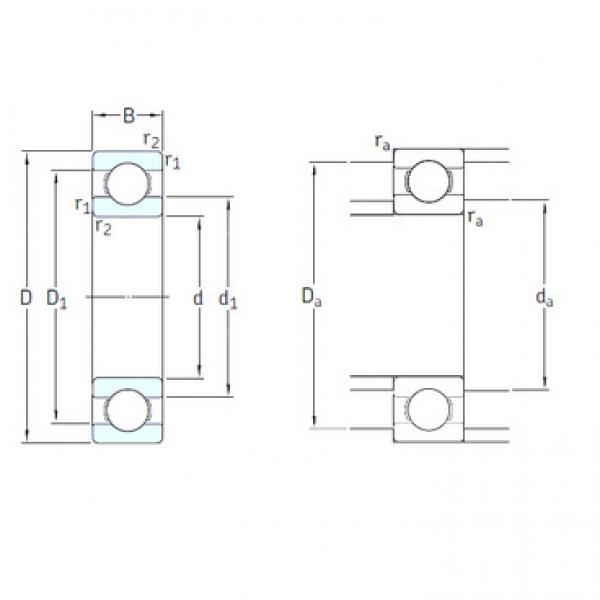 Bantalan 625-2RZTN9/HC5C3WTF1 SKF #1 image