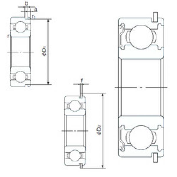 Bantalan 63/22ZENR NACHI #1 image