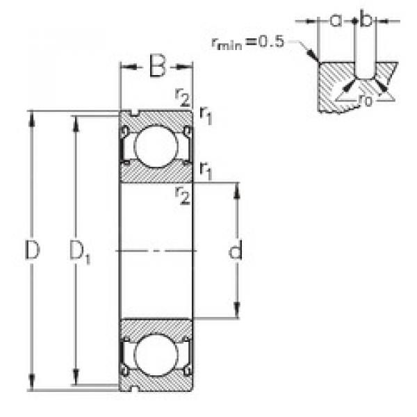 Bantalan 6219-2Z-N NKE #1 image