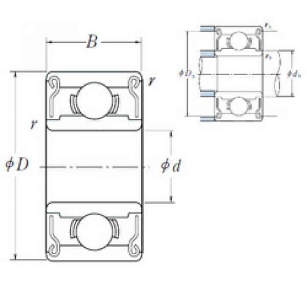 Bantalan 603 ZZ NSK #1 image