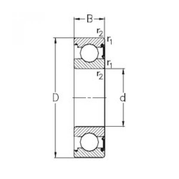 Bantalan 6018-RSR NKE #1 image