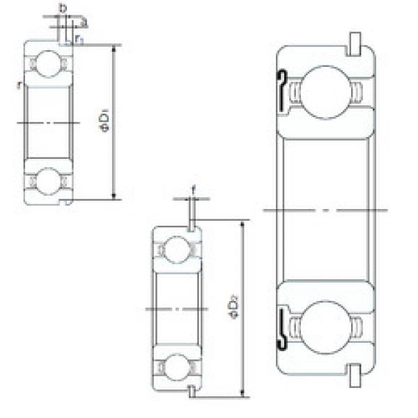 Bantalan 6221ZNR NACHI #1 image