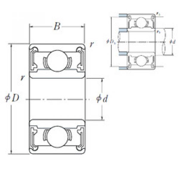 Bantalan MR 115 VV NSK #1 image