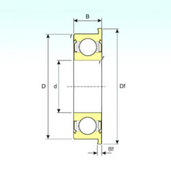 Bantalan F6800ZZ ISB #1 image