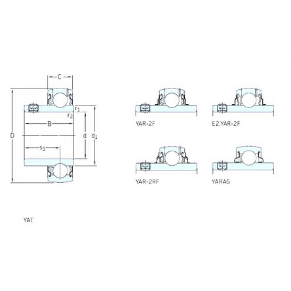 Bantalan YAR205-100-2F/AH SKF #1 image