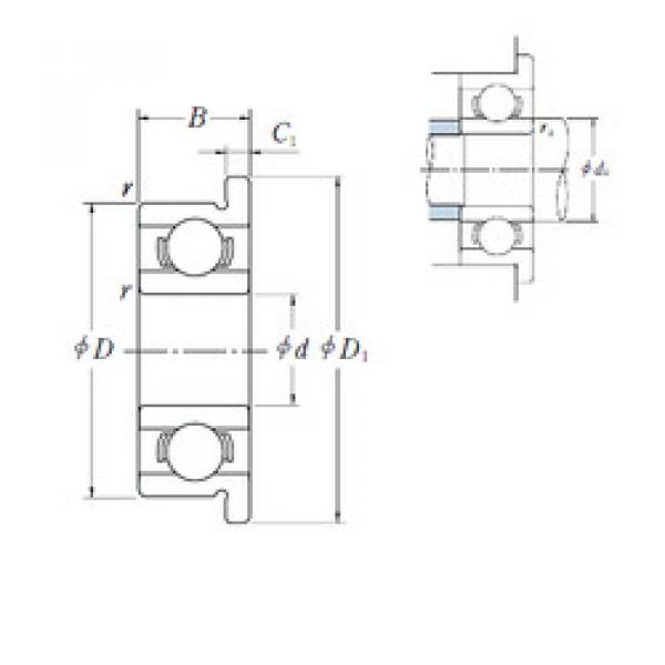 Bantalan F602 NSK #1 image