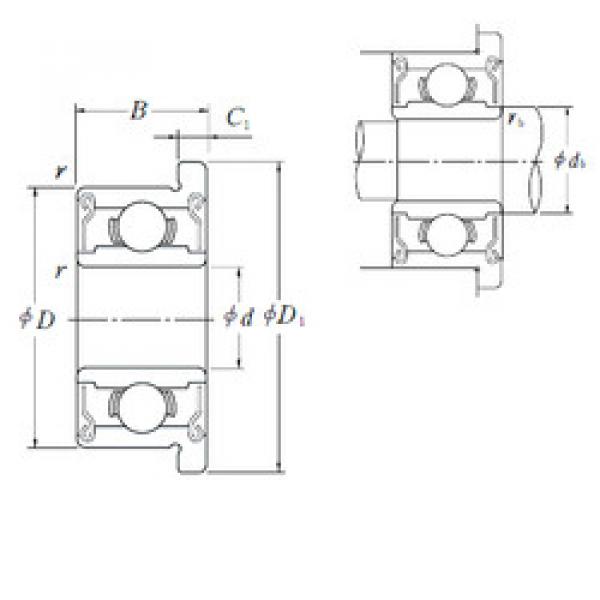 Bantalan F627DD NSK #1 image