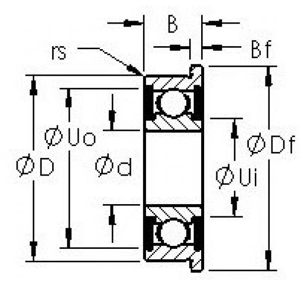 Bantalan SMF128-2RS AST #1 image