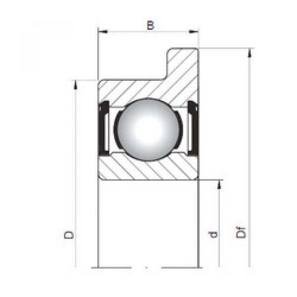 Bantalan FL617/5 ZZ ISO #1 image