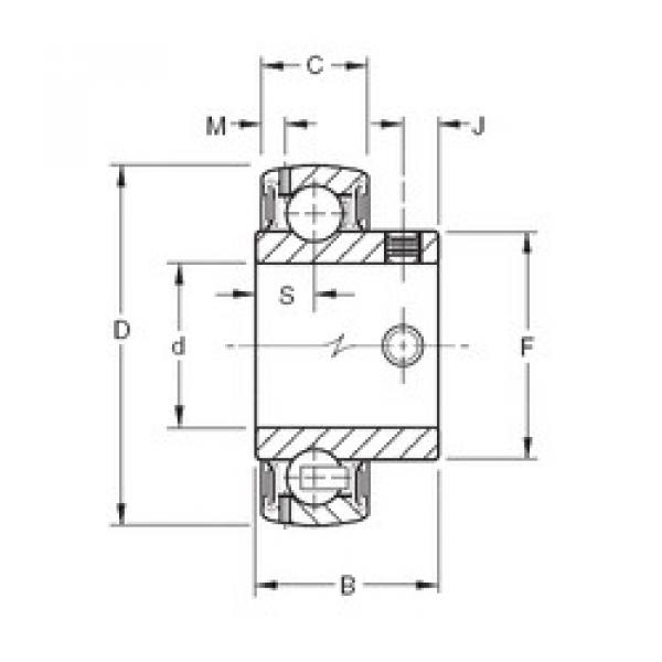 Bantalan GYAE55RRB Timken #1 image