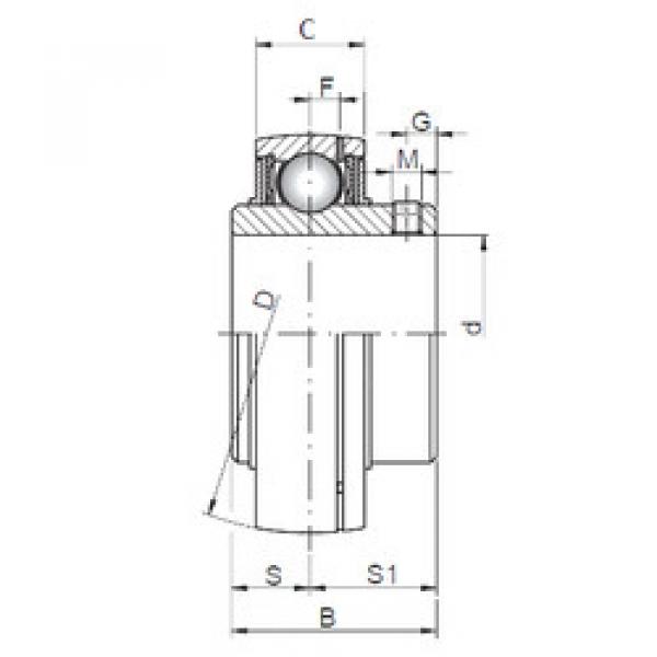 Bantalan UC208 CX #1 image