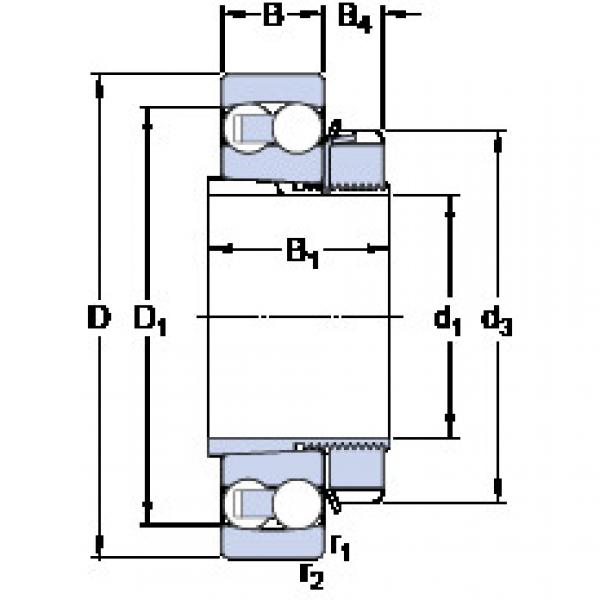 Bantalan 1204 EKTN9 + H 204 SKF #1 image