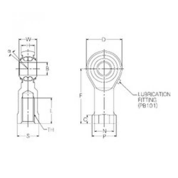 Bantalan PBR10FN NMB #1 image