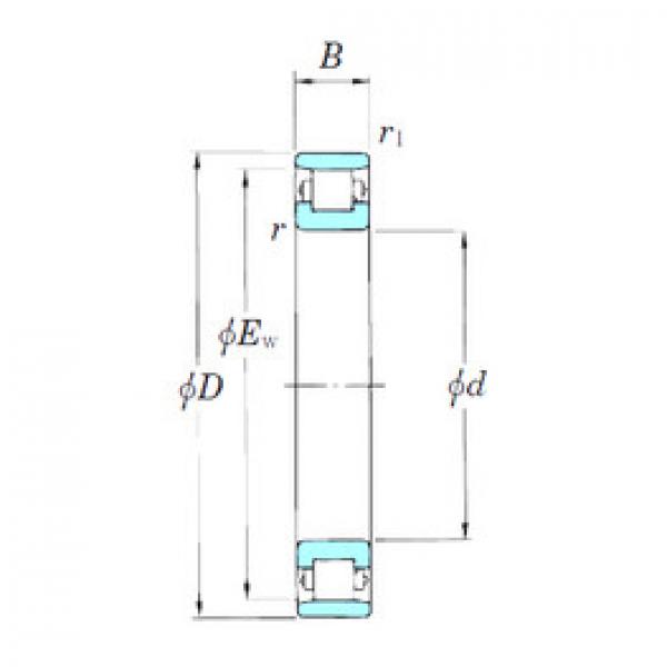 Bantalan N1022 KOYO #1 image