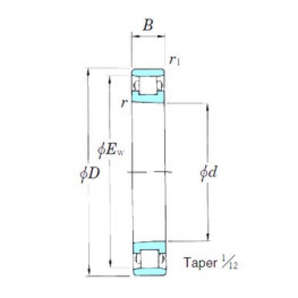 Bantalan N1021K KOYO #1 image