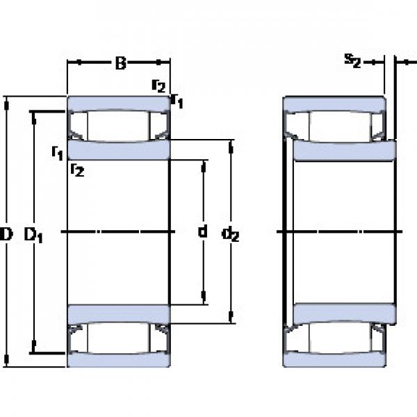 Bantalan C 4140-2CS5V/GEM9 SKF #1 image