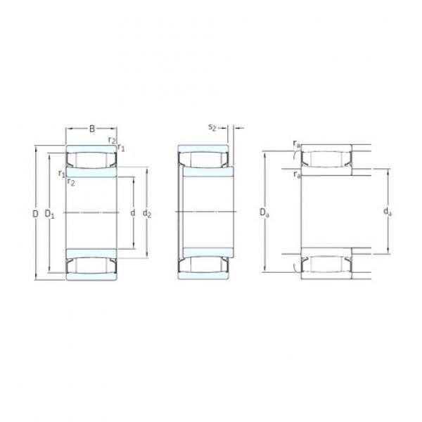 Bantalan C4013-2CS5V/GEM9 SKF #1 image