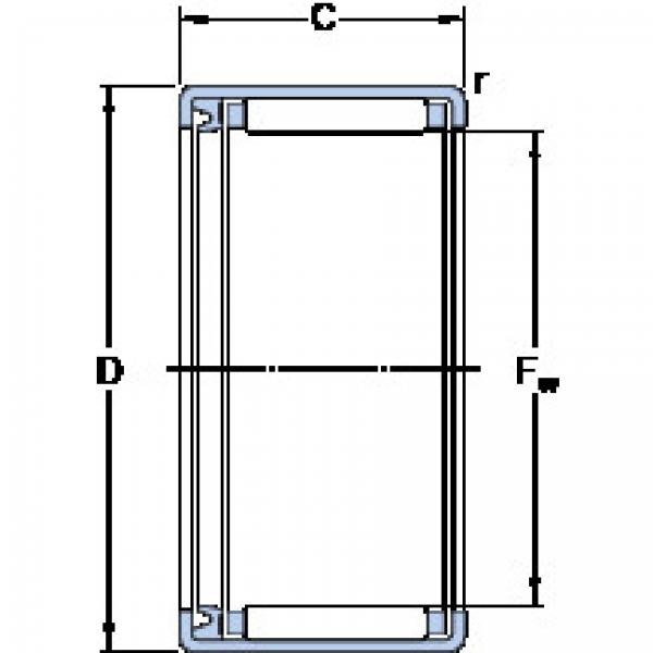 Bantalan HK 1814 RS SKF #1 image