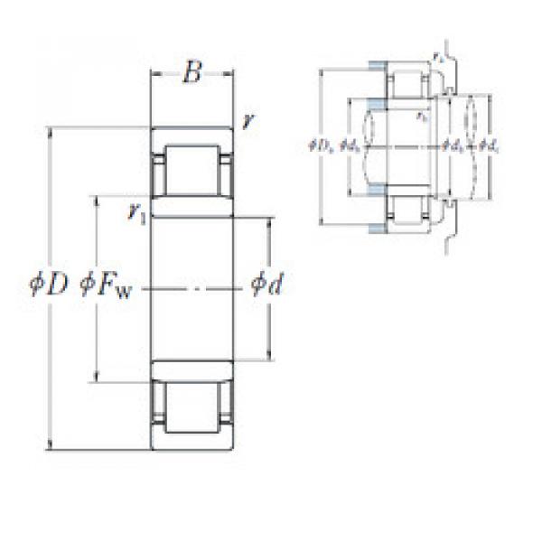 Bantalan NU 315 NSK #1 image