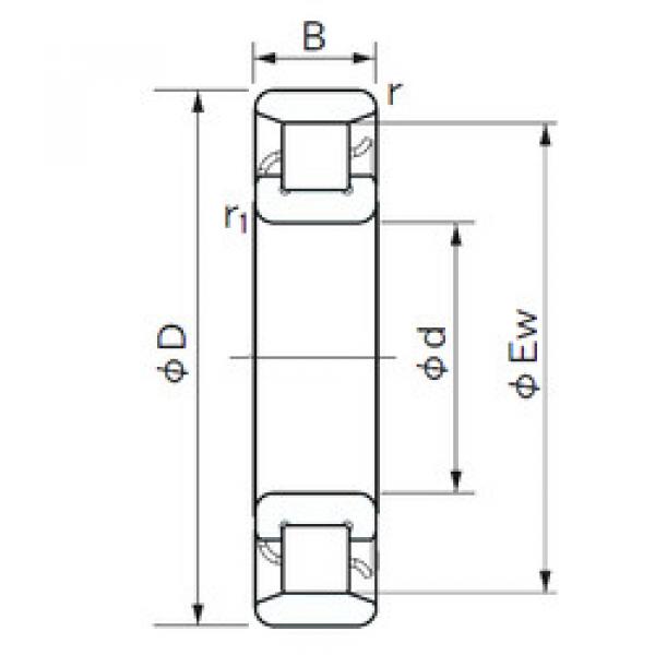 Bantalan N 1008 NACHI #1 image