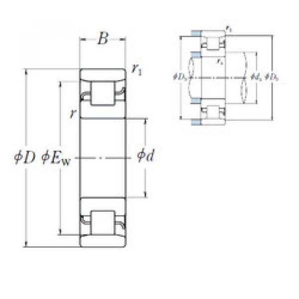 Bantalan N 315 NSK #1 image