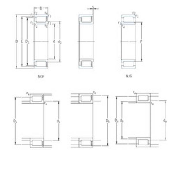 Bantalan NCF2244V SKF #1 image