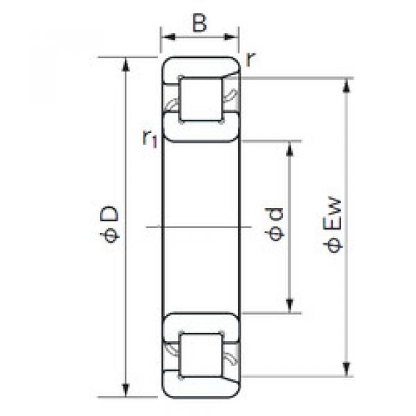 Bantalan NF 1034 NACHI #1 image