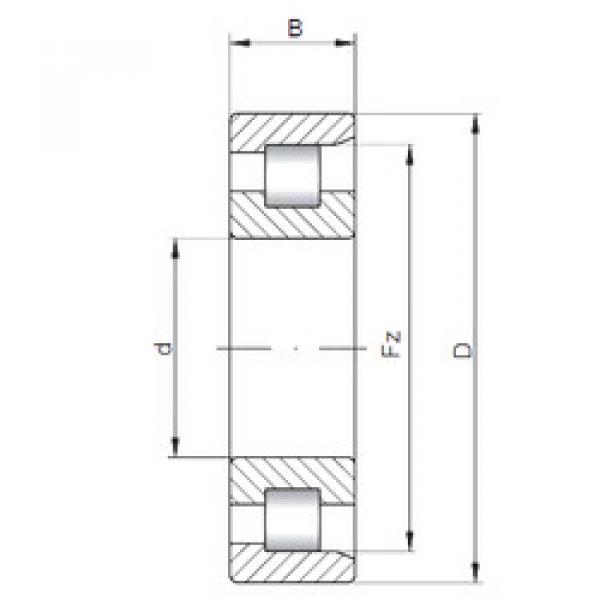 Bantalan NF2348 ISO #1 image