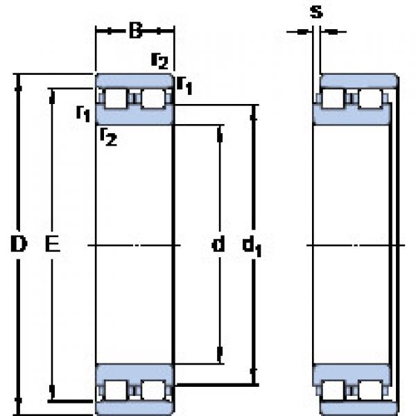 Bantalan NN 3026 TN9/SP SKF #1 image