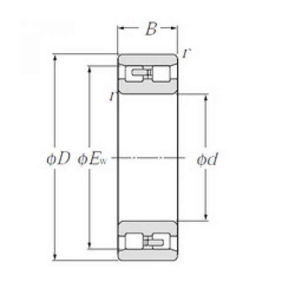 Bantalan NN3008 NTN #1 image