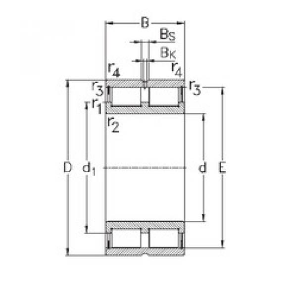 Bantalan NNCL4830-V NKE #1 image