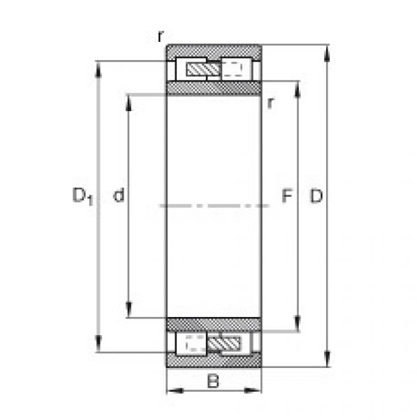 Bantalan NNU4176-M FAG #1 image