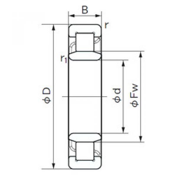 Bantalan NU 230 NACHI #1 image