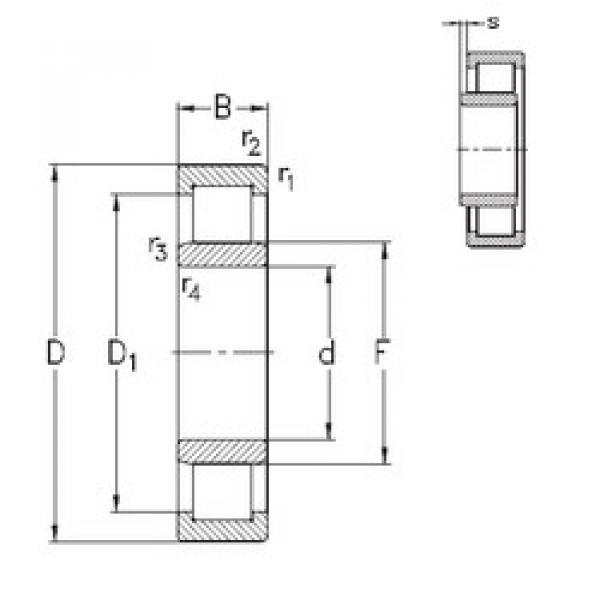 Bantalan NU1016-E-MPA NKE #1 image