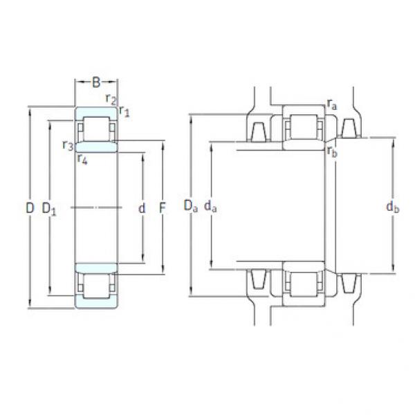 Bantalan NU314ECM/HC5C3 SKF #1 image