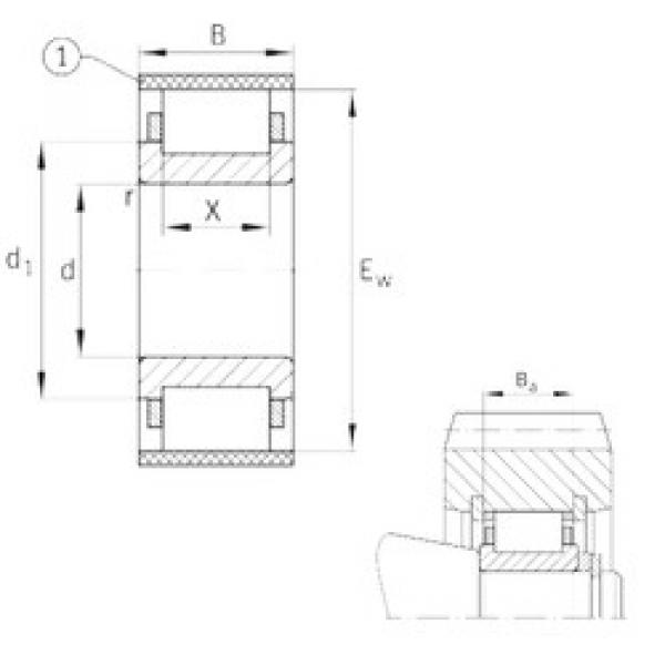 Bantalan RN2205-E-MPBX FAG #1 image