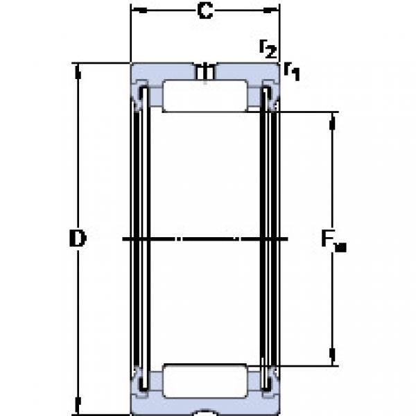 Bantalan RNA 4910.2RS SKF #1 image