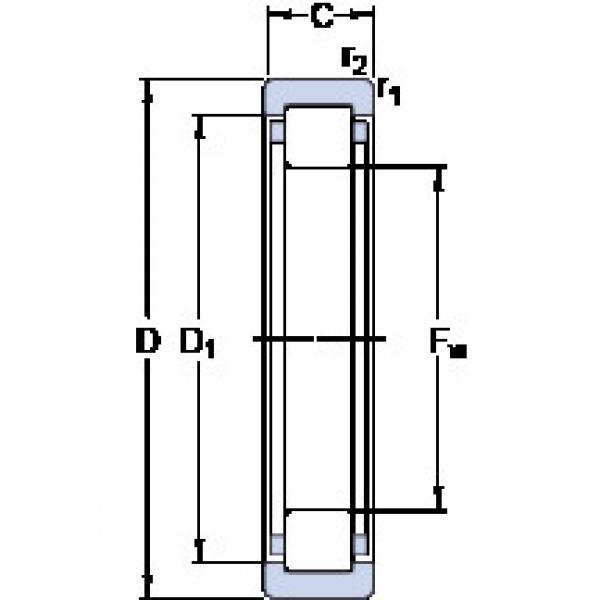 Bantalan RNU 1007 ECP SKF #1 image