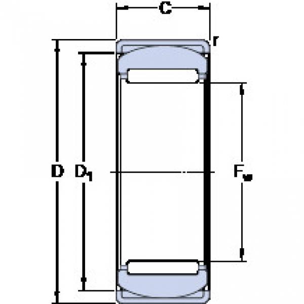 Bantalan RPNA 25/42 SKF #1 image